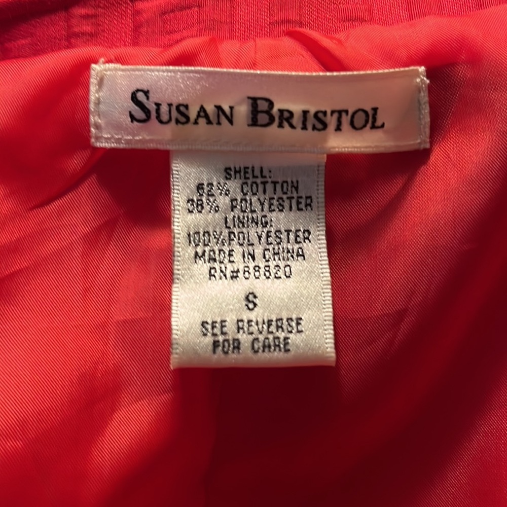 Susan Bristol Red Jacket - Picture 11 of 11
